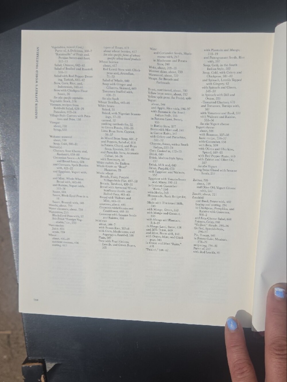"Madhur Jaffey's, World Vegetarian "- A Hardcopy Recipe Book - Picture 8 of 10